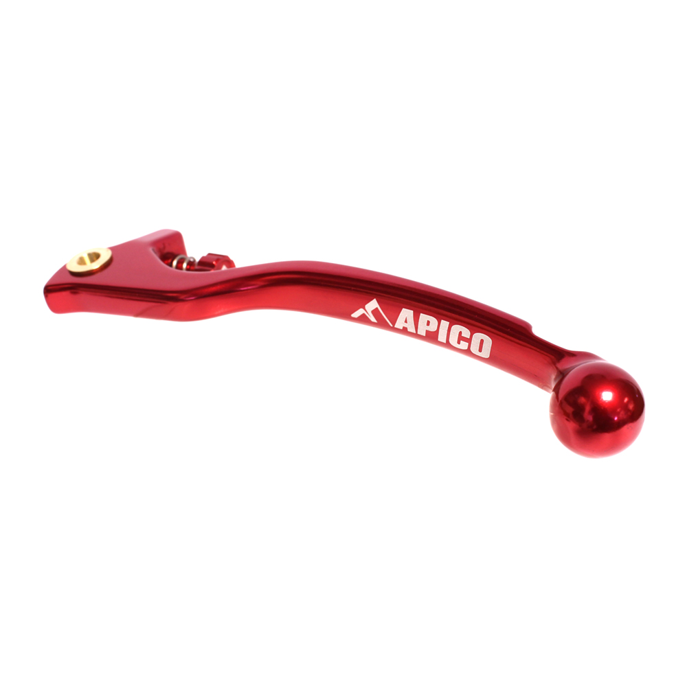 CLUTCH LEVER ELITE FORGED TRIALS BRAKTEC, INC ADJUSTER RED/RED